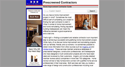 Desktop Screenshot of prescreenedcontractors.us